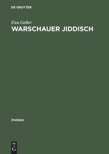 Warschauer Jiddisch