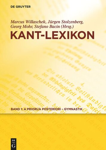 Kant-Lexikon