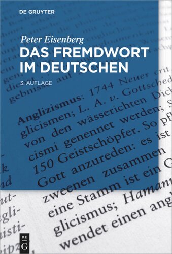 Das Fremdwort im Deutschen