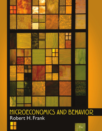 Microeconomics and Behavior