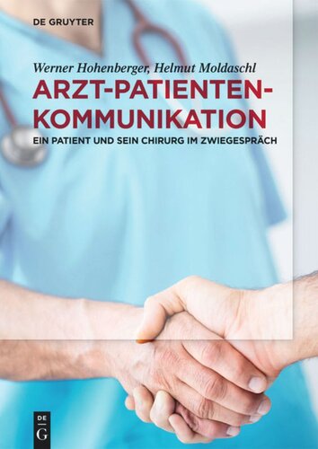 Arzt-Patienten-Kommunikation: Ein Patient und sein Chirurg im Zwiegespräch