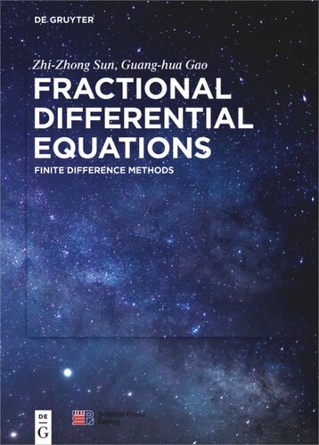 Fractional Differential Equations: Finite Difference Methods