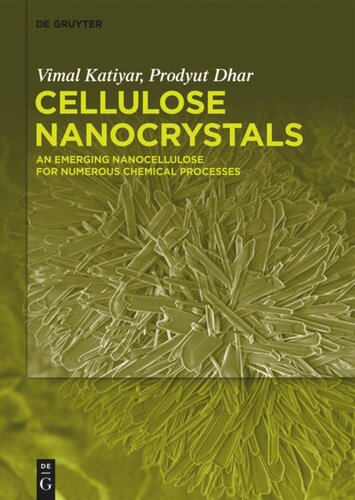 Cellulose Nanocrystals: An Emerging Nanocellulose for Numerous Chemical Processes