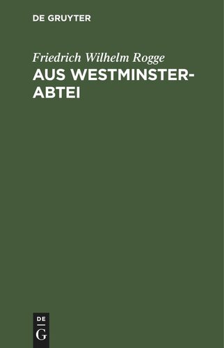 Aus Westminster-Abtei