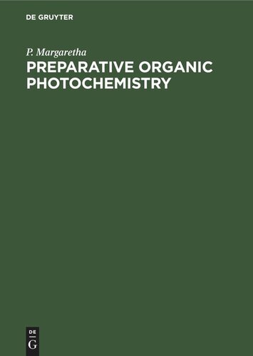 Preparative Organic Photochemistry