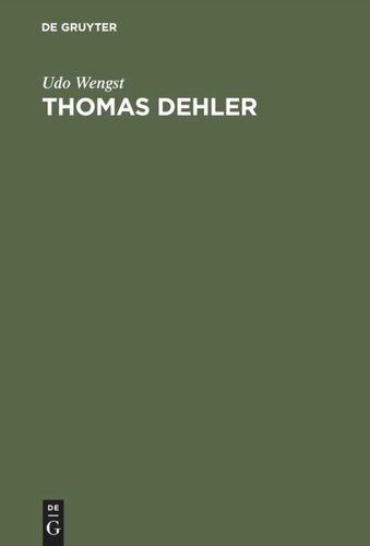 Thomas Dehler: 1897–1967. Eine politische Biographie