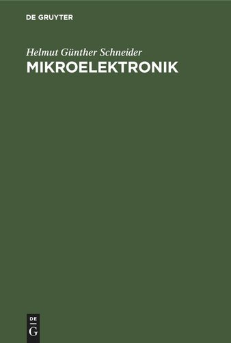 Mikroelektronik: Stand und Entwicklung