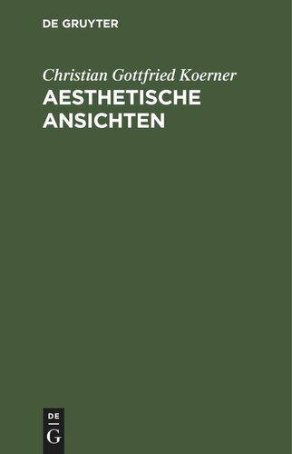 Aesthetische Ansichten