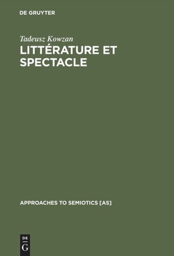 Littérature et spectacle