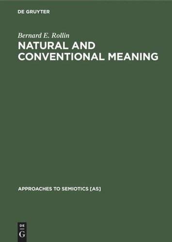 Natural and Conventional Meaning: An Examination of the Distinction