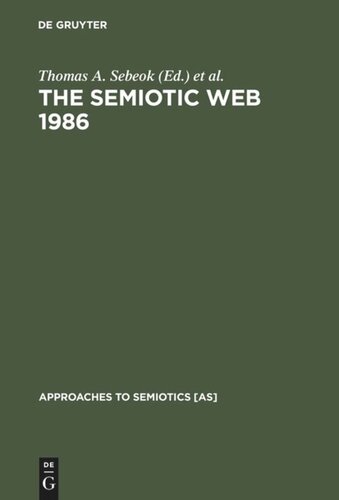 The Semiotic Web 1986