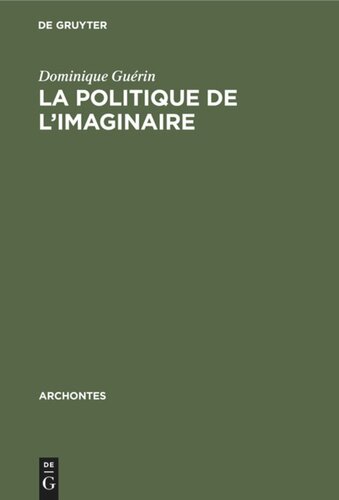 La politique de l'imaginaire