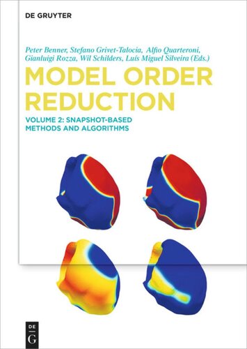 Model Order Reduction: Volume 2 Snapshot-Based Methods and Algorithms