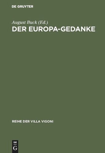 Der Europa-Gedanke