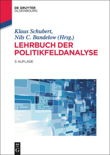 Lehrbuch der Politikfeldanalyse