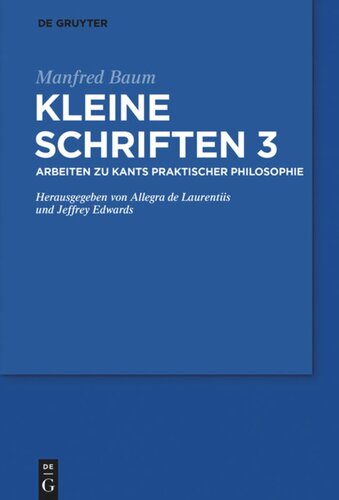 Kleine Schriften: Band 3 Arbeiten zu Hegel und verwandten Themen