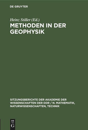 Methoden in der Geophysik