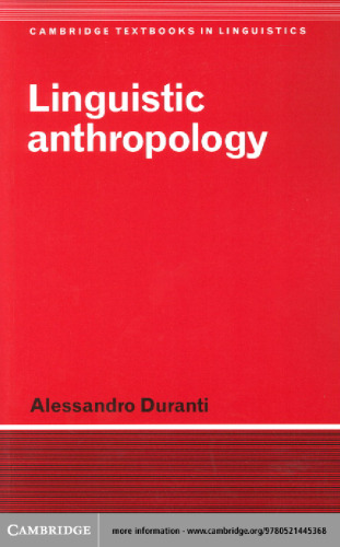 Linguistic Anthropology 