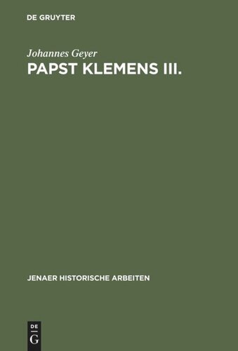 Papst Klemens III.: 1187–1191