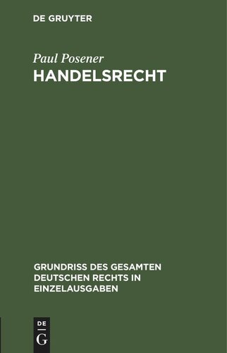 Handelsrecht