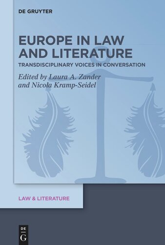 Europe in Law and Literature: Transdisciplinary Voices in Conversation