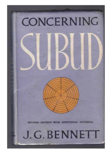 Concerning Subud