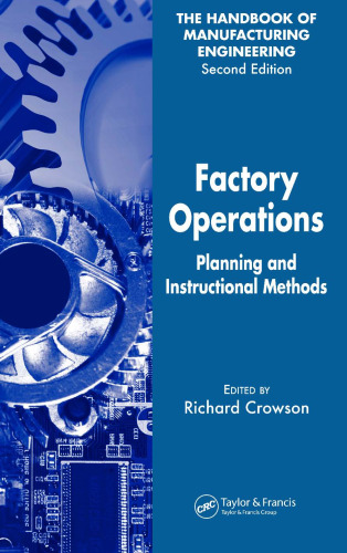 Factory Operations: Planning and Instructional Methods 