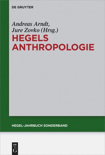 Hegels Anthropologie