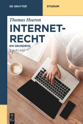 Internetrecht: Ein Grundriss