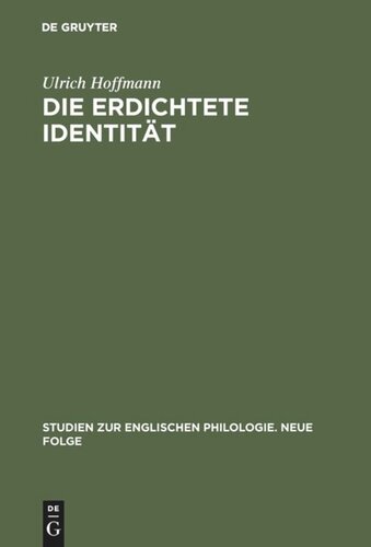 Die erdichtete Identität: Subjekt des Autors und auktoriales Subjekt in den Briefen und einigen Gedichten von John Keats