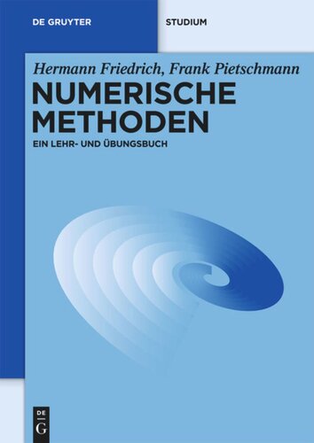 Numerische Methoden: Ein Lehr- und Übungsbuch