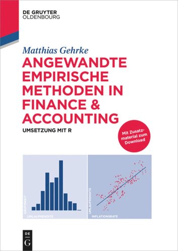 Angewandte empirische Methoden in Finance & Accounting: Umsetzung mit R