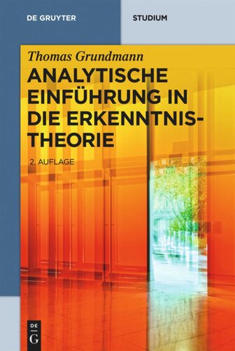 Analytische Einführung in die Erkenntnistheorie