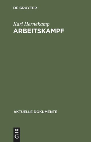 Arbeitskampf