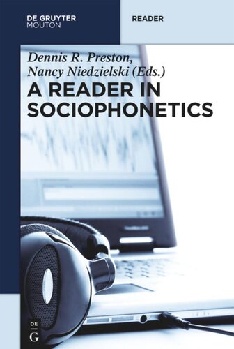 A Reader in Sociophonetics