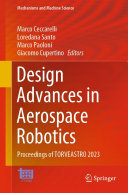 Design Advances in Aerospace Robotics: Proceedings of TORVEASTRO 2023