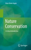 Nature Conservation: A Critical Introduction