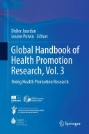 Global Handbook of Health Promotion Research, Vol. 3: Doing Health Promotion Research