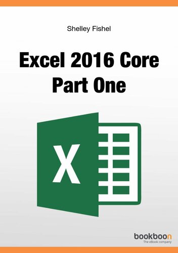 2016 Excel Core Part One