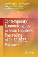 Contemporary Economic Issues in Asian Countries: Proceeding of CEIAC 2022, Volume 2