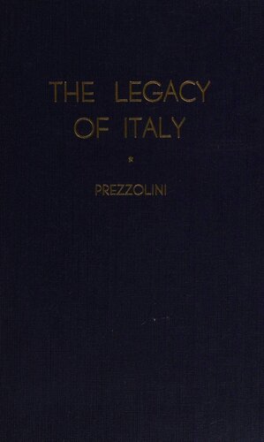 The Legacy of Italy