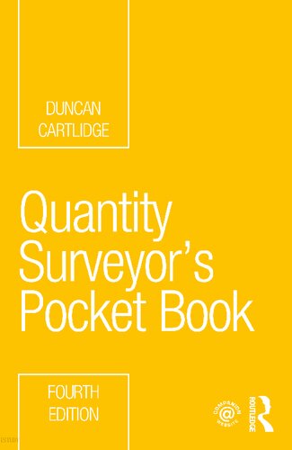 Quantity Surveyor's Pocket Book (Routledge Pocket Books)