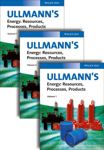 Ullmann's Energy: Resources, Processes, Products, 3 Volumes