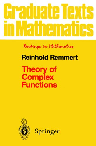 Theory of Complex Functions (Graduate Texts in Mathematics, 122)