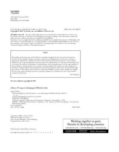 Electromyography in Clinical Practice: A Case Study Approach