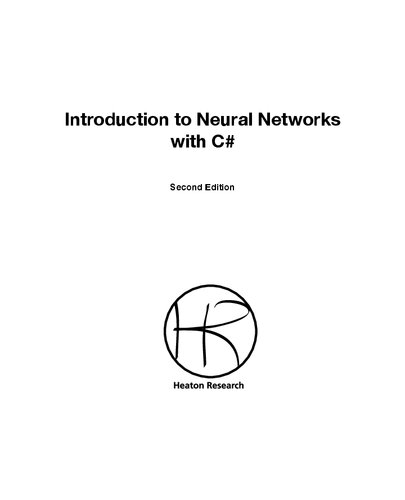 Introduction to Neural Networks for C#