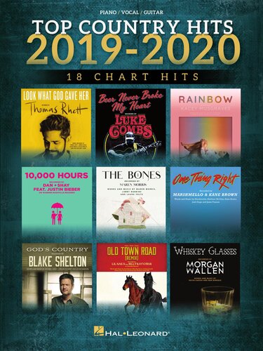 Top Country Hits of 2019-2020 Songbook