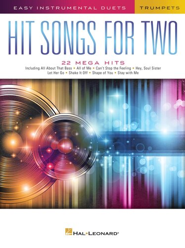 Hit Songs for Two Trumpets--Easy Instrumental Duets