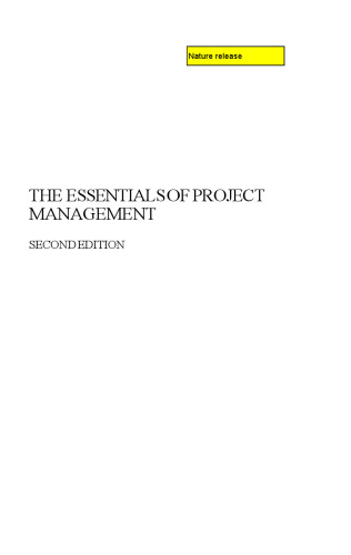 The Essentials of Project Management