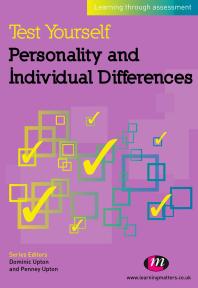 Test Yourself: Personality and Individual Differences : Learning Through Assessment